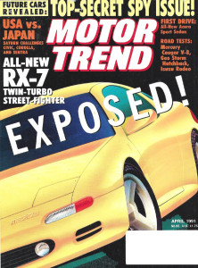 MOTOR TREND 1991 APR - MOTION 427 CAMARO, 911 TURBO